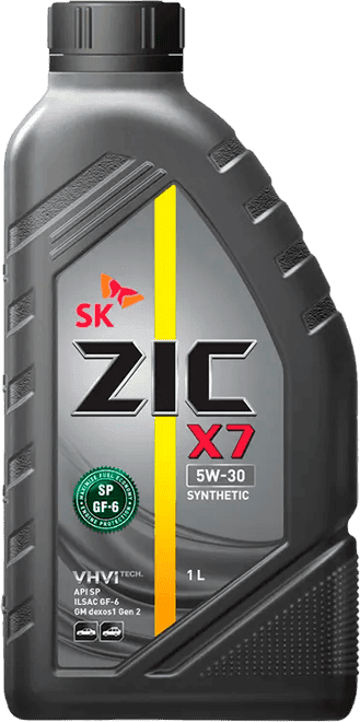 Моторное масло ZIC X7 5W-30 1 литр