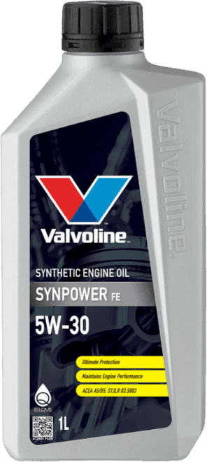 Моторное масло Valvoline SynPower FE 5W-30 1 литр