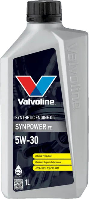 Моторное масло Valvoline SynPower FE 5W-30 1 литр