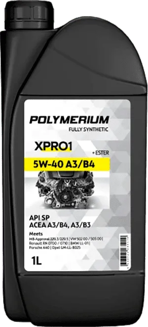 Моторное масло Polymerium XPRO1 5W-40 1 литр Моторное масло Polymerium XPRO1 5W-40 1 литр