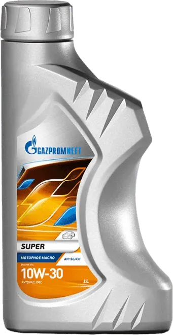 Моторное масло Gazpromneft Super 10W-30 1 литр