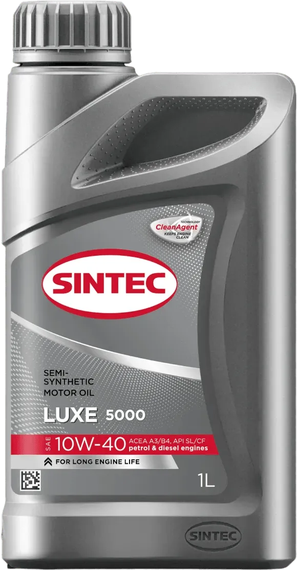 Моторное масло SINTEC Luxe 5000 10W-40 1 литр