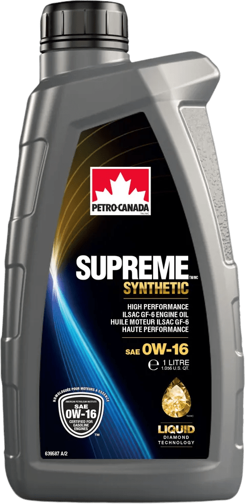 Моторное масло Petro-Canada Supreme Syntetic 0W-16 1 литр