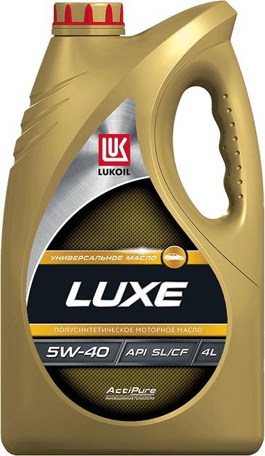 Моторное масло Lukoil LUXE 5W-40 4 литра