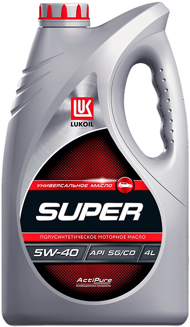 Моторное масло Lukoil SUPER 5W-40 4 литра