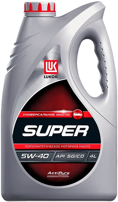 Моторное масло Lukoil SUPER 5W-40 4 литра