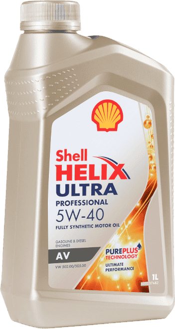 Моторное масло SHELL Helix Ultra Professional AV 5W-40 1 литр