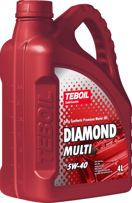 Моторное масло Teboil Diamond Multi 5W-40 4 литра