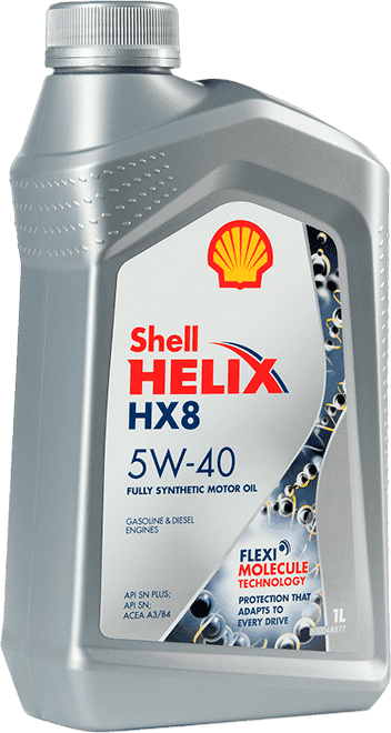 Моторное масло SHELL Helix HX8 5W-40 1 литр