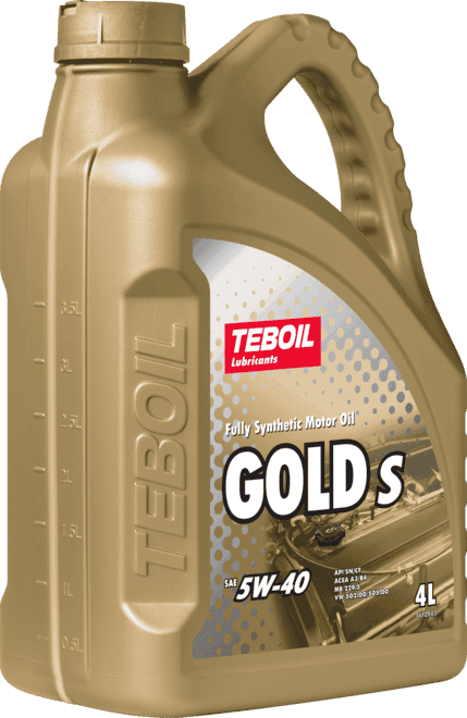 Моторное масло Teboil GOLD S 5W-40 4 литра