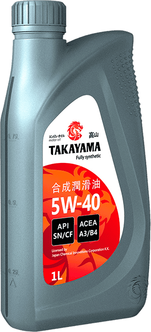 Моторное масло TAKAYAMA SAE 5W-40 1 литр