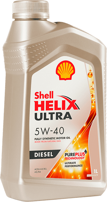 Моторное масло SHELL Helix Ultra Diesel 5W-40 1 литр