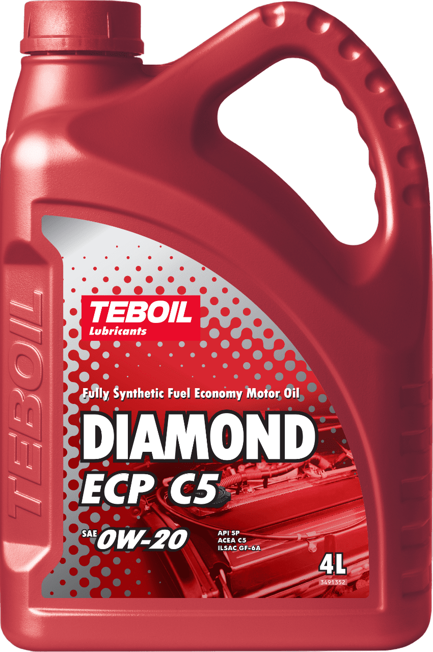 Моторное масло Teboil DIAMOND ECP C5 0W‑20 0W-20 4 литра