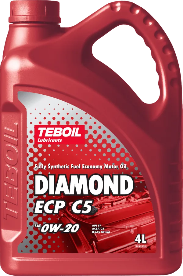 Моторное масло Teboil DIAMOND ECP C5 0W‑20 0W-20 4 литра