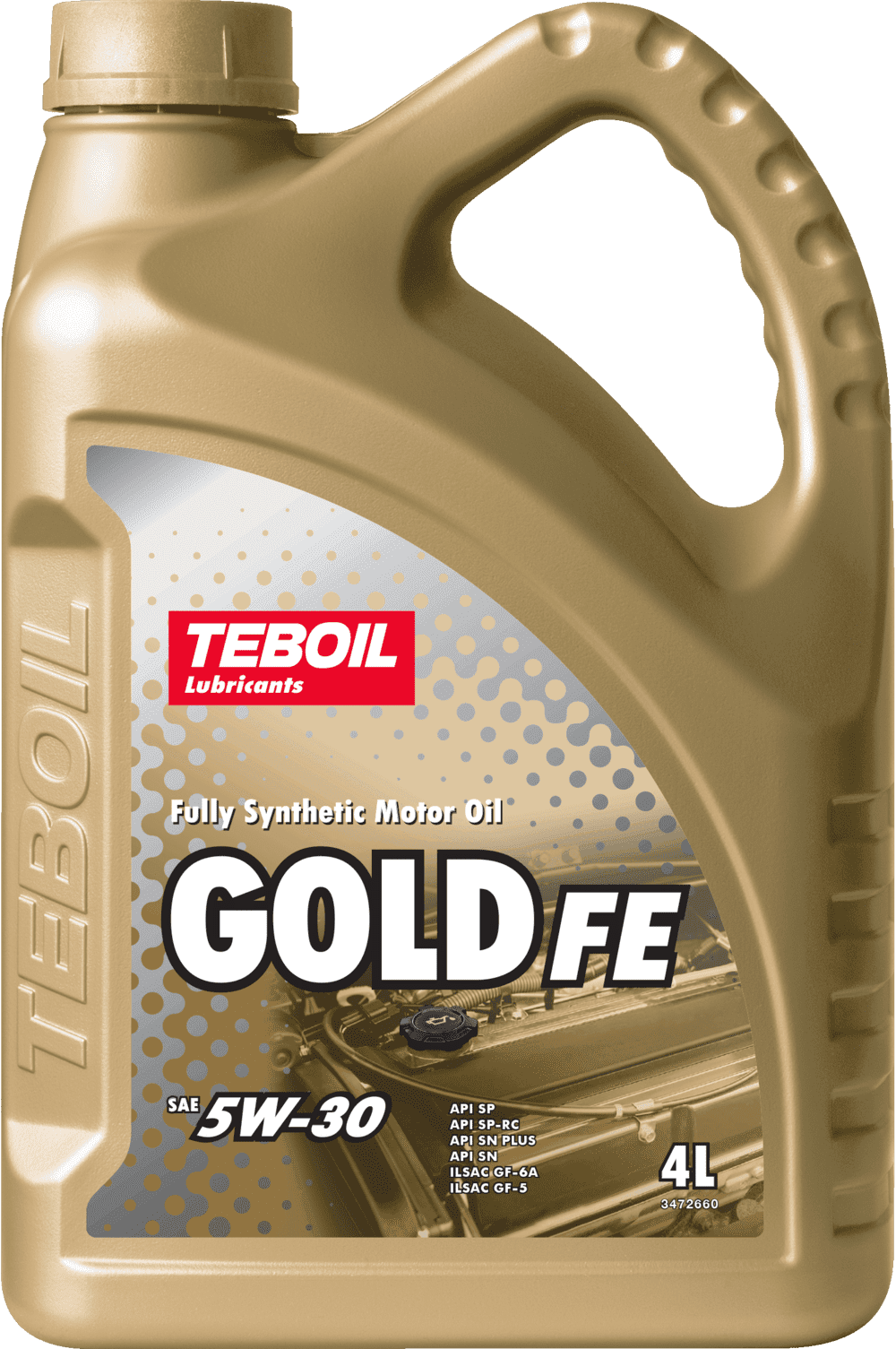 Моторное масло Teboil GOLD FE 5W-30 4 литра