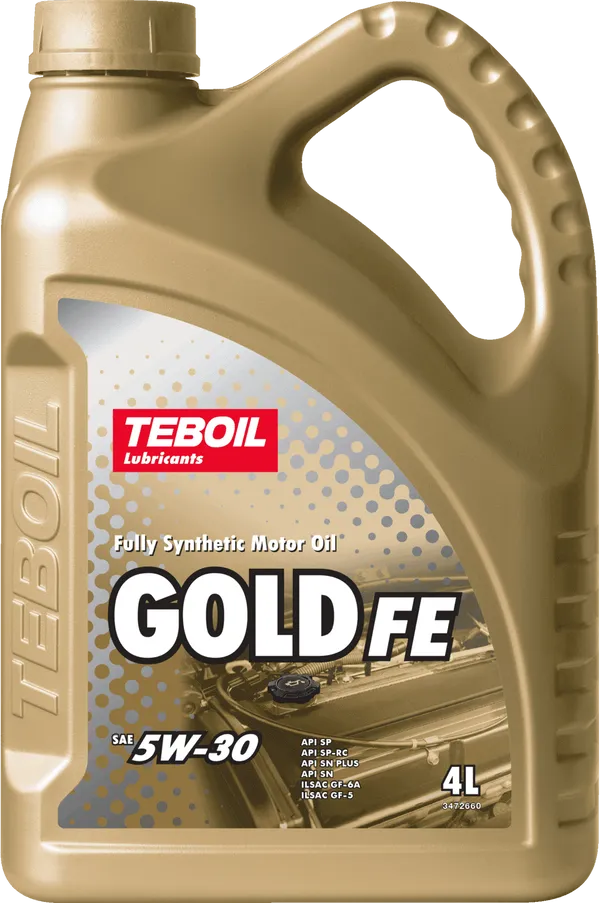 Моторное масло Teboil GOLD FE 5W-30 4 литра