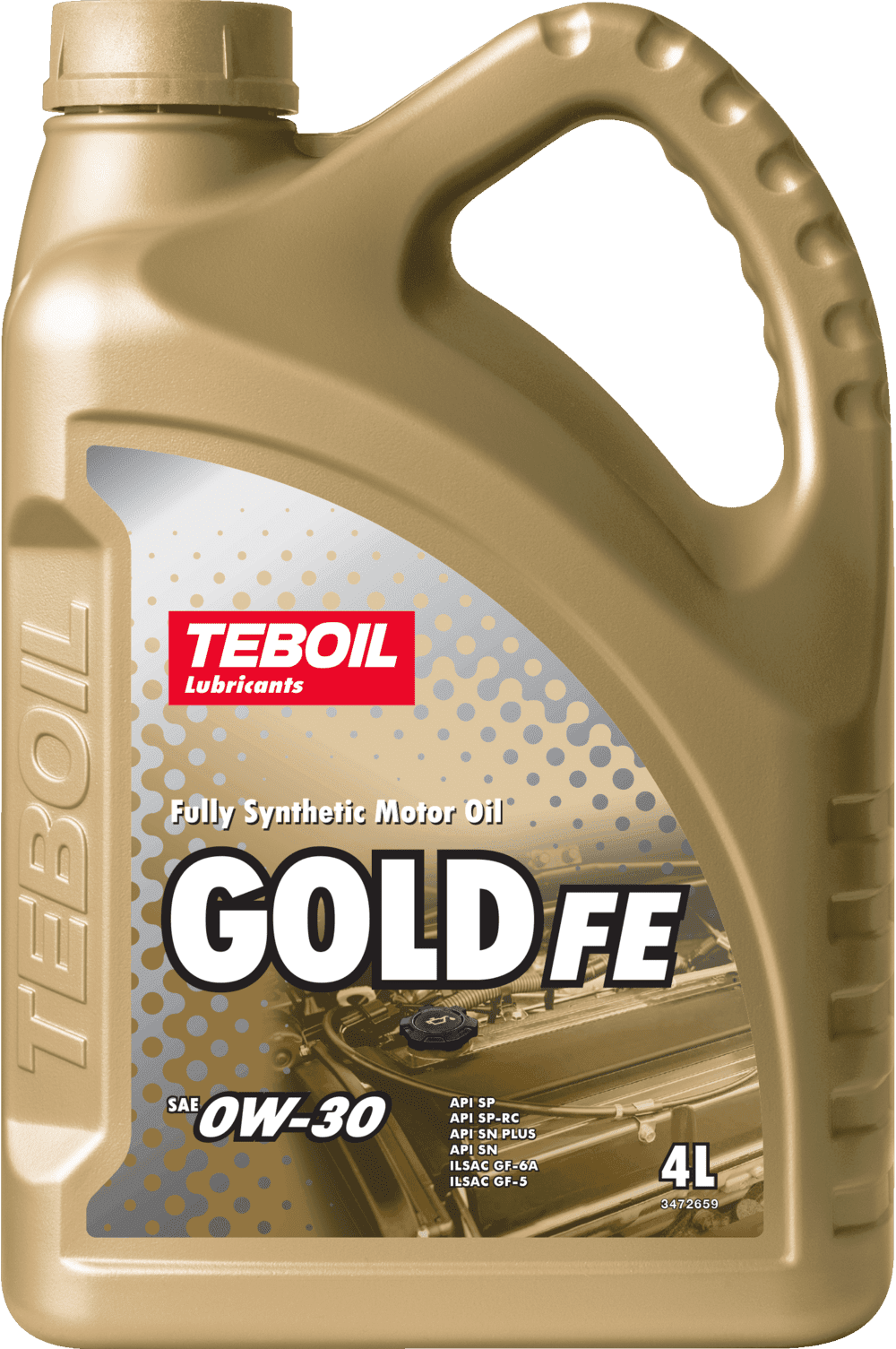 Моторное масло Teboil GOLD FE 0W-30 4 литра