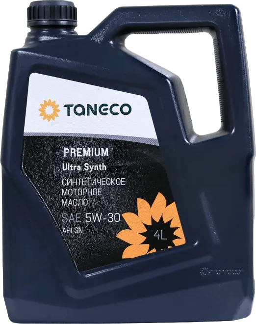 Моторное масло Taneco Premium Ultra Synth SAE 5W-30 4 литра Моторное масло Taneco Premium Ultra Synth SAE 5W-30 4 литра