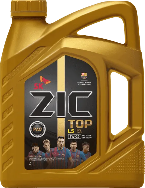 Моторное масло ZIC TOP LS 5W-30 4 литра Моторное масло ZIC TOP LS 5W-30 4 литра