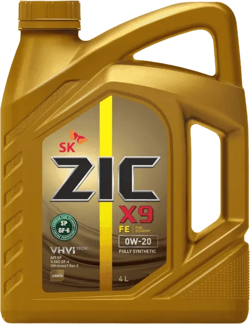 Моторное масло ZIC X9 FE 0W-20 4 литра Моторное масло ZIC X9 FE 0W-20 4 литра