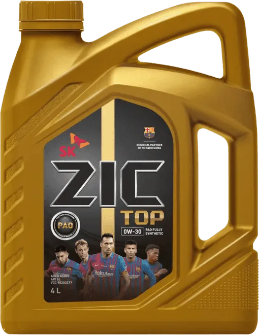 Моторное масло ZIC TOP 0W-30 4 литра Моторное масло ZIC TOP 0W-30 4 литра