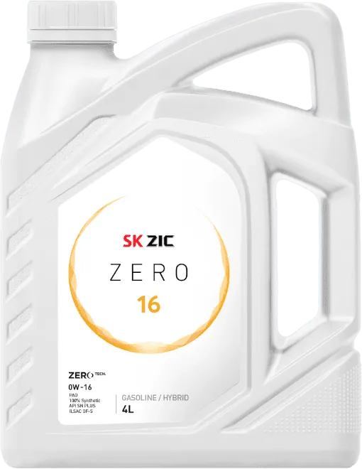 Моторное масло ZIC ZERO 16 0W-16 4 литра Моторное масло ZIC ZERO 16 0W-16 4 литра