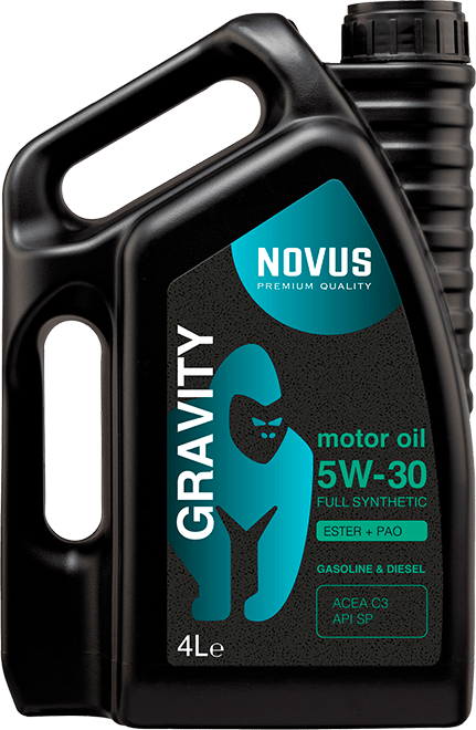 Моторное масло Novus Gravity 5W-30 4 литра