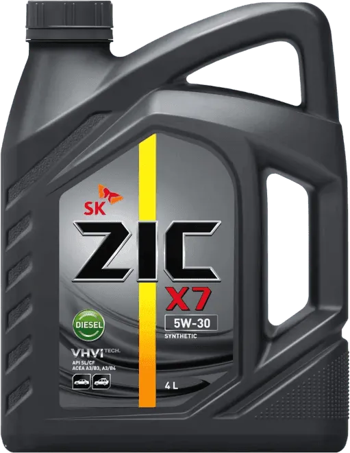 Моторное масло ZIC X7 Diesel 5W-30 4 литра Моторное масло ZIC X7 Diesel 5W-30 4 литра