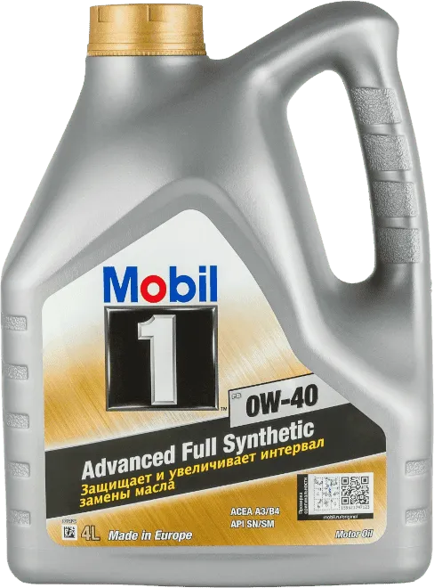 Моторное масло Mobil 1 1 FS 0W-40 4 литра Моторное масло Mobil 1 1 FS 0W-40 4 литра