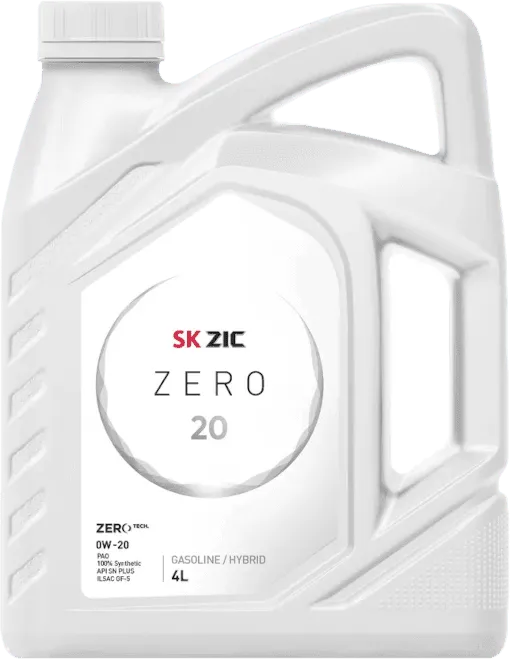Моторное масло ZIC ZERO 20 0W-20 4 литра Моторное масло ZIC ZERO 20 0W-20 4 литра