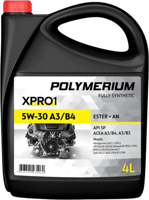 Моторное масло Polymerium XPRO1 5W-30 4 литра