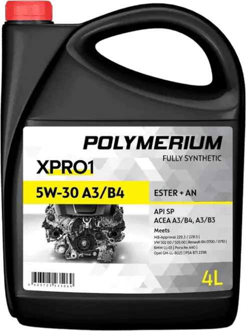 Моторное масло Polymerium XPRO1 5W-30 4 литра Моторное масло Polymerium XPRO1 5W-30 4 литра
