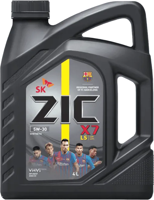 Моторное масло ZIC X7 LS 5W-30 4 литра Моторное масло ZIC X7 LS 5W-30 4 литра