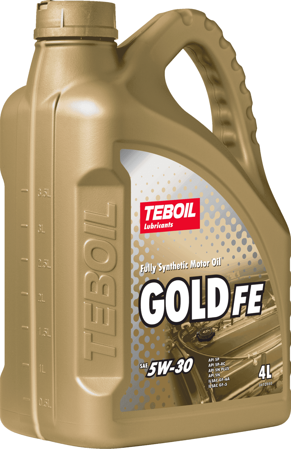 Моторное масло Teboil GOLD FE 5W-30 4 литра