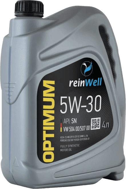 Моторное масло ReinWell Optimum 5W-30 4 литра