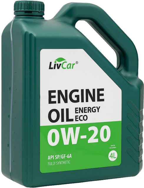 Моторное масло LivCar Energy Eco 0W-20 4 литра