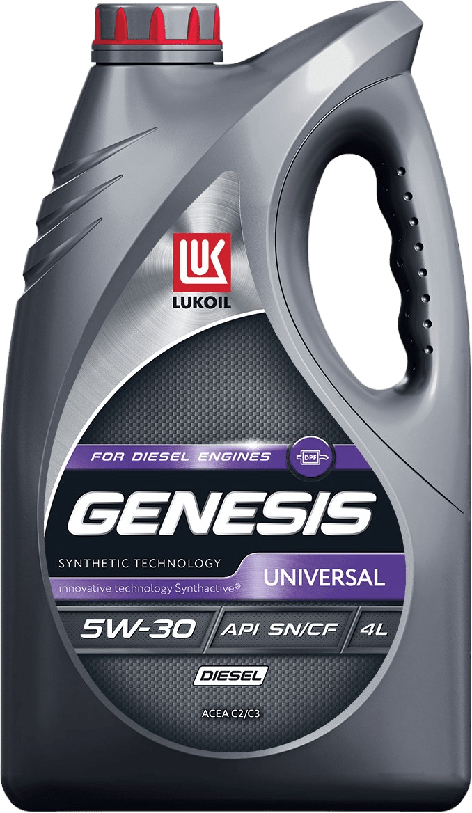 Моторное масло Lukoil GENESIS UNIVERSAL DIESEL 5W-30 4 литра