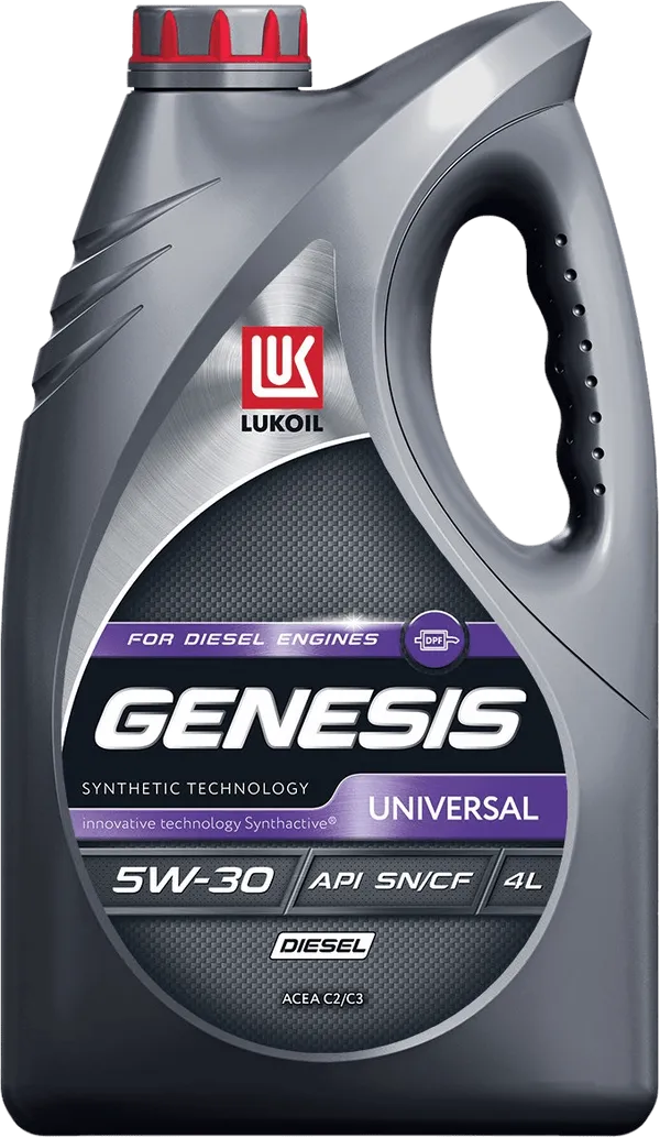 Моторное масло Lukoil GENESIS UNIVERSAL DIESEL 5W-30 4 литра