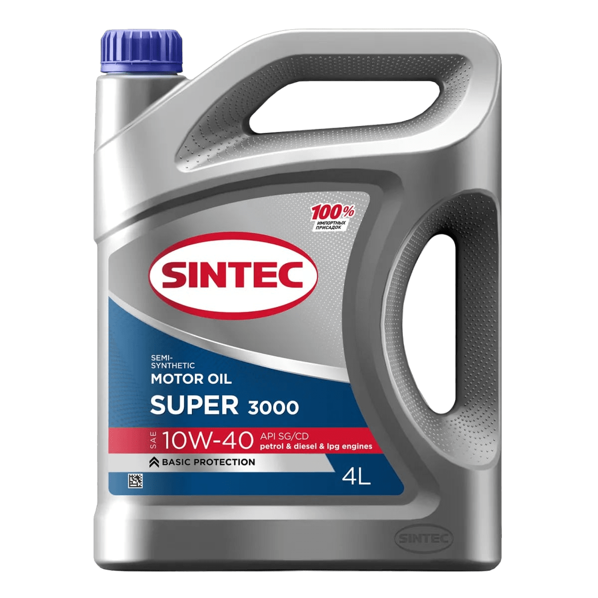 Моторное масло SINTEC SUPER 3000 10W-40 4 литра