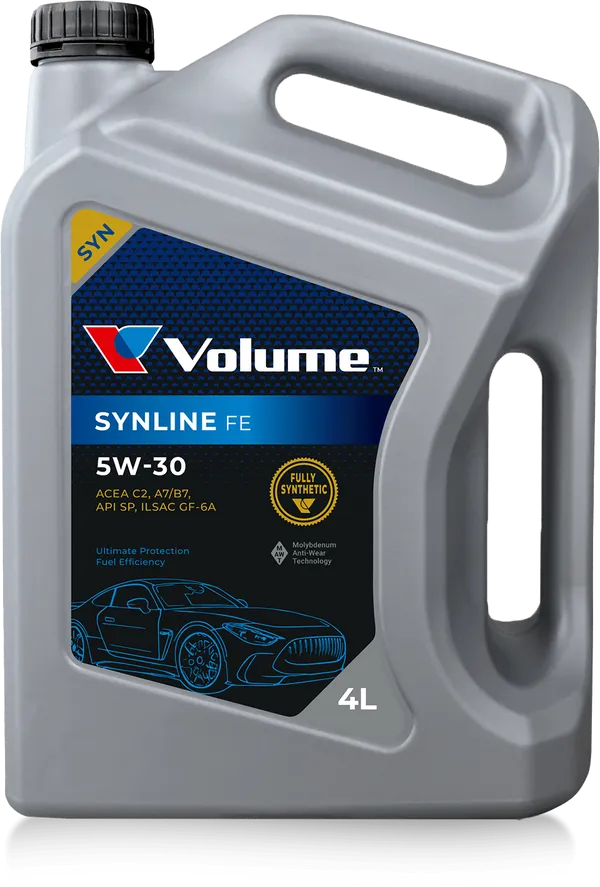 Моторное масло Volume Synline FE 5W-30 4 литра Моторное масло Volume Synline FE 5W-30 4 литра