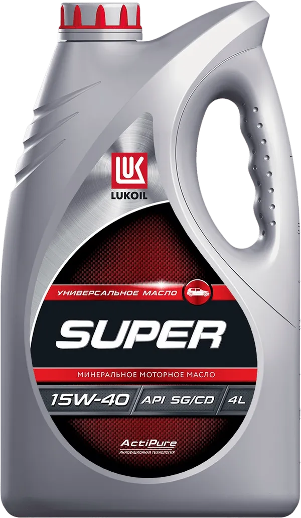 Моторное масло Lukoil SUPER 15W-40 4 литра