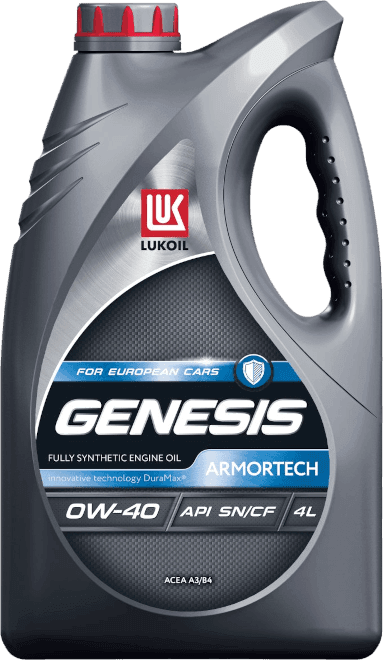 Моторное масло Lukoil GENESIS ARMORTECH 0W-40 4 литра