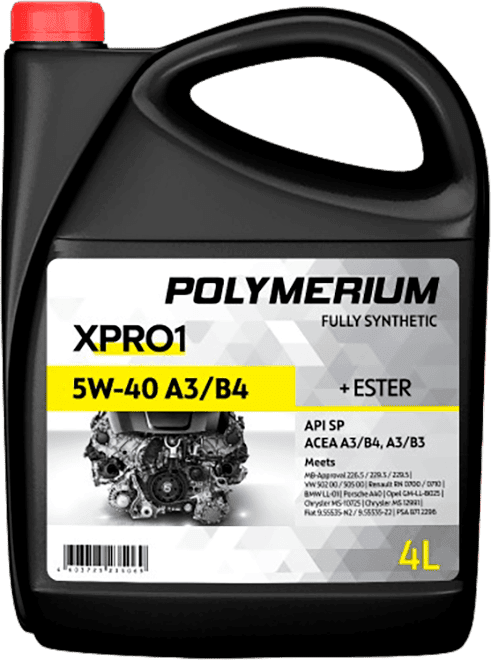 Моторное масло Polymerium XPRO1 5W-40 4 литра