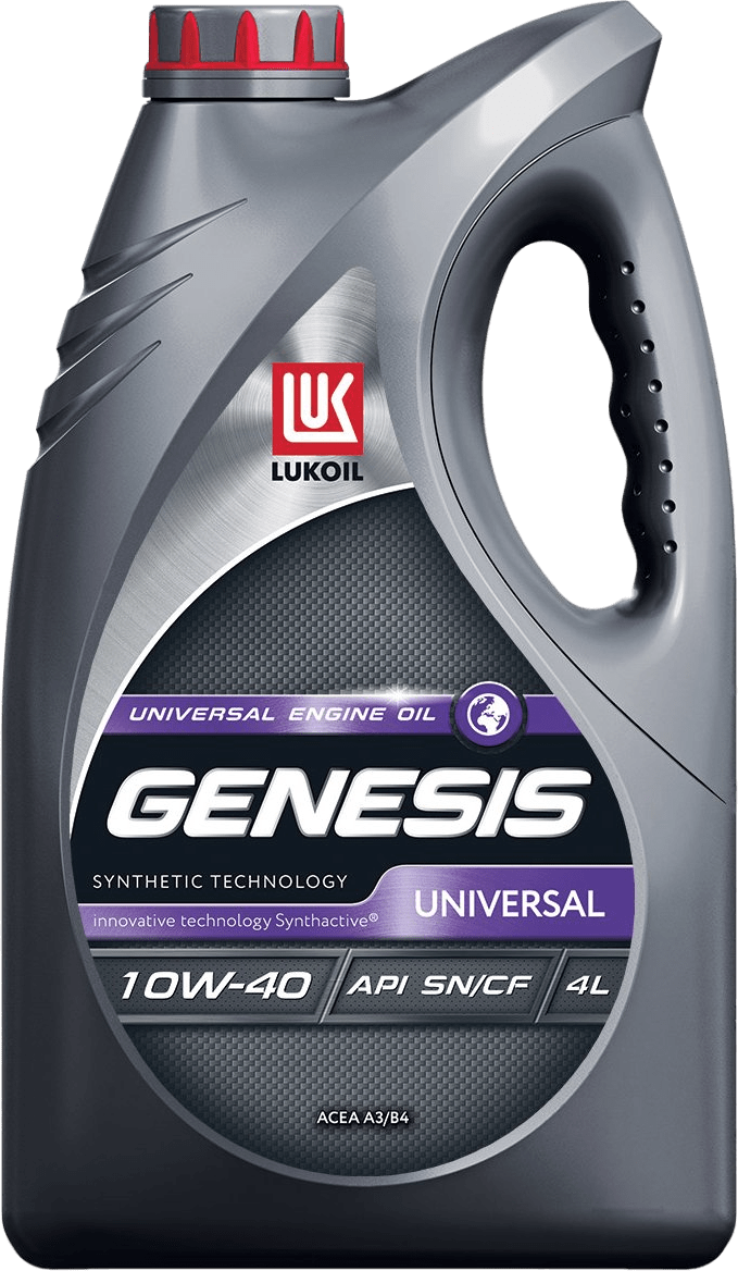 Моторное масло Lukoil GENESIS UNIVERSAL 10W-40 4 литра