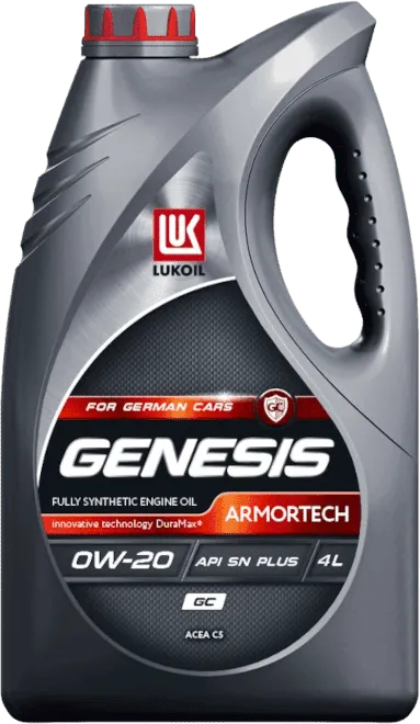 Моторное масло Lukoil GENESIS ARMORTECH GC 0W-20 4 литра