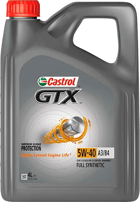 Моторное масло Castrol GTX 5W-40 4 литра