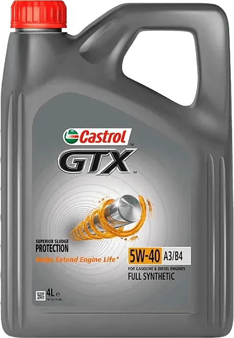 Моторное масло Castrol GTX 5W-40 4 литра Моторное масло Castrol GTX 5W-40 4 литра