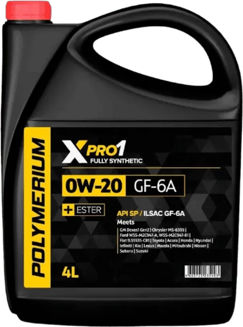 Моторное масло Polymerium XPRO1 0W-20 4 литра Моторное масло Polymerium XPRO1 0W-20 4 литра