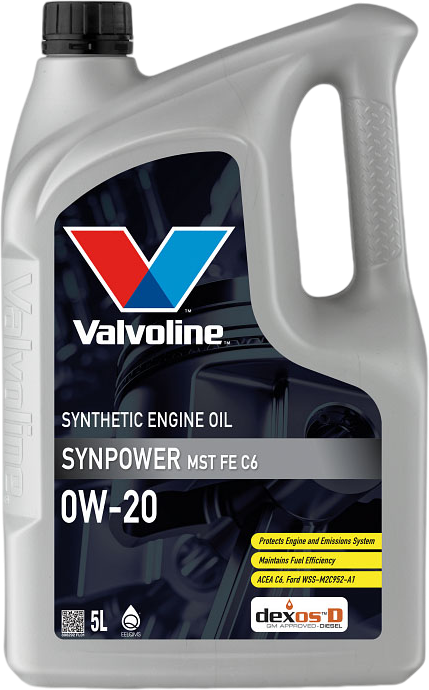 Моторное масло Valvoline SynPower MST FE 0W-20 5 литров