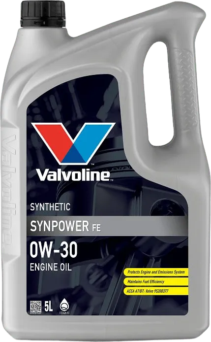 Моторное масло Valvoline SynPower FE 0W-30 5 литров Моторное масло Valvoline SynPower FE 0W-30 5 литров